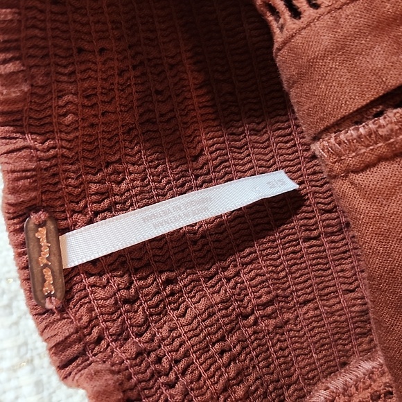 NWOT Free People Maggie Lace Tank (M) - Picture 8 of 10